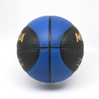 Ballon de basketball d'entraînement lesté, taille mini 3, 1,3 lb/2 lb, logo personnalisable, pour sports et entraînements en salle, avec design bicolore