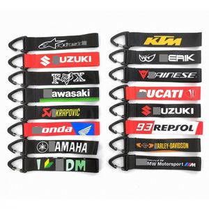 Lanière courte personnalisée avec logo brodé ou sérigraphié pour moto, avion, porte-clés, dragonne, mousqueton - Product Image 4