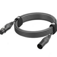 Câble d'éclairage de scène DMX512 à 5 broches Neutrik NC5MXX-BAG NC5FXX-BAG XLR pré-assemblé et entièrement câblé pour DJ et spectacles en direct