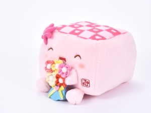 ตุ๊กตาเต้าหู้ขนาด 20 ซม. พร้อมลูกบาศก์รูปหัวใจ ของเล่นนุ่มพิเศษ ใยฝ้าย PP บรรเทาความเครียด ของขวัญสำหรับผู้ใหญ่ เสริมโชคลาภ - Product Image 4