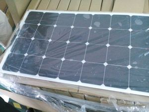 แผงโซลาร์เซลล์แบบกึ่งยืดหยุ่นประสิทธิภาพสูง 100w สำหรับเรือ รถยนต์ แคมป์ปิ้ง บ้าน หลังคา - Product Image 5