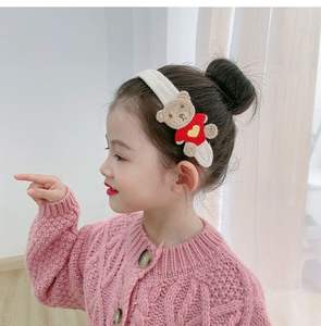 Outil de dépilatoire pour <span class=keywords><strong>cheveux</strong></span> courts. Bandeau <span class=keywords><strong>avec</strong></span> <span class=keywords><strong>coiffure</strong></span> pour enfant. Accessoire pour <span class=keywords><strong>cheveux</strong></span> brodé hiver et automne - Product Image 1