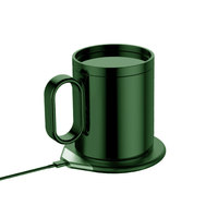 Tasses à café et thé en porcelaine, tasse d'isolation en céramique, tasse intelligente à 55 degrés, tasse à café, tasse chauffante pour la maison et le bureau