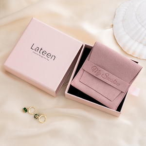 Custom Logo Hot Sale Pink Drawer Jewelry Packaging <b>Box</b> Paper Cardboard <b>Gift</b> <b>Box</b> for Ring Necklace Bracelet <b>Earrings</b> - Product Image 4