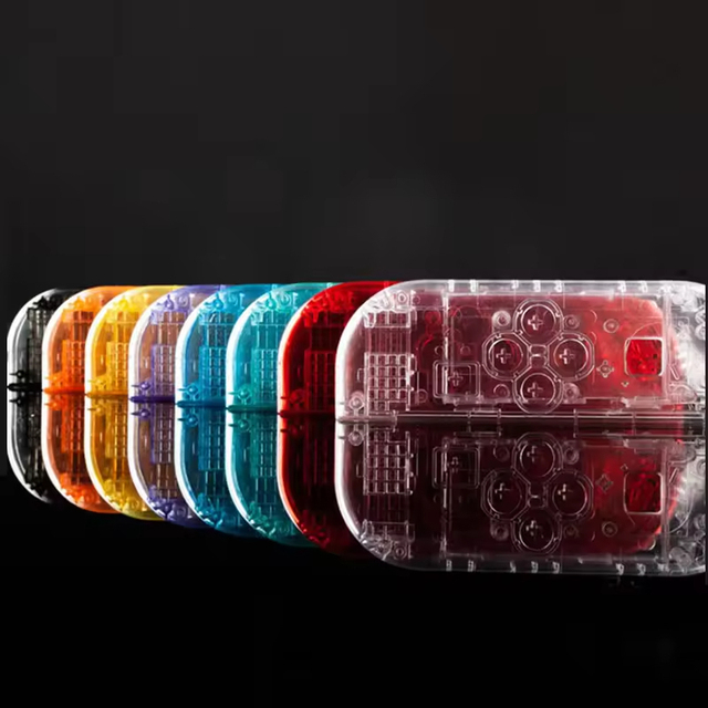 DIY Replacement Shell for Nintendo Switch Joy-Cons Transparent Crystal Cover Case Full Set for Nintendo Switch
