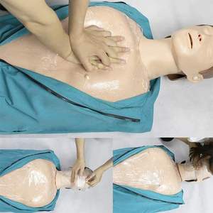 Pour la formation des médecins en soins infirmiers Simulateur de formation aux premiers soins Mannequins de réanimation RCR et <span class=keywords><strong>défibrillateur</strong></span> AED - Product Image 4
