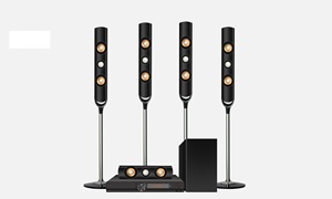 New 5.1CH Home Theatre System <b>With</b> 185W Power Amplifier 6.5" Subwoofer for & MP3 Support Portable Design Mobile TV BT Power Ampl - Product Image 3
