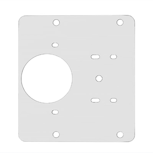 Plaque de réparation pour charnières de meubles de salle de bain et de cuisine en acier inoxydable à fermeture amortie, vente en gros - Product Image 5