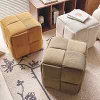 Moderne élégant à la mode maison bureau canapé tabouret chaud ménage sac souple petit tabouret pour Pier maquillage changement de chaussure portant des chaussures