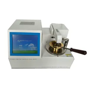 ASTM D92 Lubricating Oil Open Cup Flash Point Test Equipment