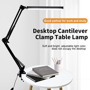 Đèn bàn đọc sách LED gấp gọn TD01, bảo vệ mắt, có cổng USB, đèn để bàn học tập di động, đèn kẹp bàn dài - Product Image 2