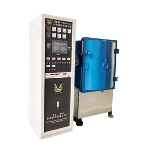 CGVAC ceramic partial gold coating metalizing small pvd vacuum machine with oven