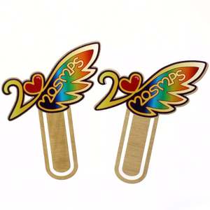 ที่คั่นหนังสือพู่ห้อยแบบกำหนดเอง พร้อมจี้โลหะ ของขวัญส่วนตัว - Product Image 1