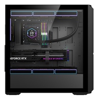 New Arrival High End Empty Full Tower Eatx Computer Pc Case Gaming Desktop Casing Cabinet with RGB Line Metal SPCC Case