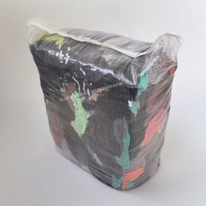 Reclaimed Cotton Industrial <b>Absorbent</b> <b>Cloths</b> Oil Washing Rag Colored Tshirt Rags Wiper for Cleaning - Product Image 1