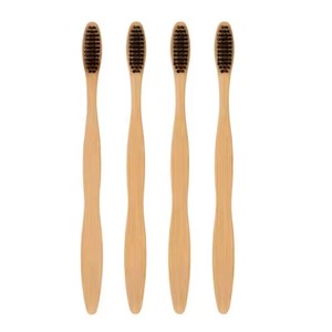 Brosse à dents en bambou naturel biodégradable, vente en gros, écologique - Product Image 2