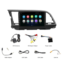 Pour Hyundai Elantra 2016-2020, autoradio multimédia avec commande vocale, lecteur vidéo, navigation GPS, Android 10.1, TV