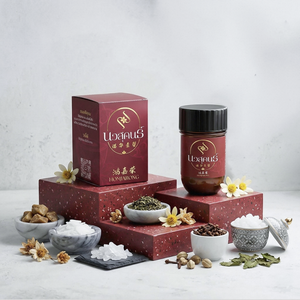 น้ำมันหอมระเหยสมุนไพรนาวาสุขอน ฮอมจารอง  แบบสูดดม บรรจุในกระป๋องโลหะ - Product Image 5