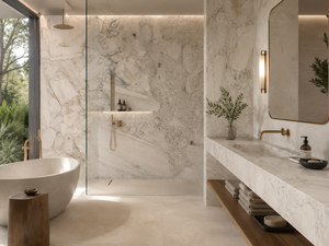 Lastra di Quarzite Oro Premium <span class=keywords><strong>Michelangelo</strong></span> Lucidata con Giunzioni a Libro per Pannelli Decorativi, Top per Cucine, Rivestimenti per Caminetti - Product Image 5