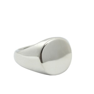 Men's <b>Titanium</b> Steel Round <b>Ring</b> Silver Gold <b>Black</b> Geometric Design Gift Jewelry 280627 - Product Image 5