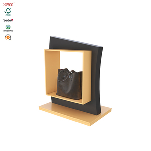 Yiree magasins <span class=keywords><strong>de</strong></span> détail <span class=keywords><strong>de</strong></span> luxe présentoir <span class=keywords><strong>de</strong></span> comptoir pour chaussures portefeuille ceinture sac exposant organisateur support fenêtre affichage - Product Image 1