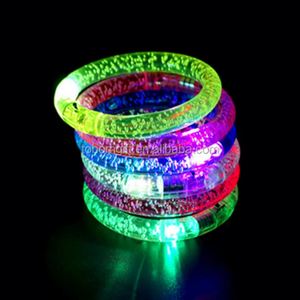 สายรัดข้อมือเรืองแสงสำหรับงานปาร์ตี้ โปรโมชั่นสุดคุ้ม พร้อมไฟ LED เปิดใช้งานด้วยการเคลื่อนไหว - Product Image 4