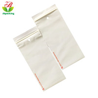 Bolsas biodegradables con cierre de polietileno y cremallera, logo personalizado, para anteojos, esmerilado, ziplock