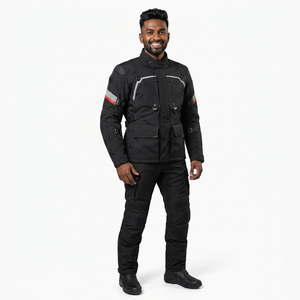 High Quality Latest Arrival Motocross Racing Leather <b>Jacket</b> Advanced Protection Waterproof Breathable Removable Inner Liner - Product Image 1