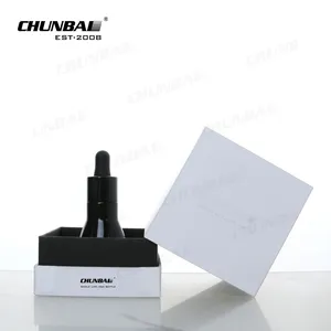 hot sale premium Oem 15Ml 30Ml 50Ml 100Ml proof cap Glass Essential Serum Hair Oil Bottles With Glass Dropper And Box Packaging
