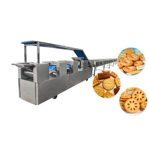 Automatic <b>Biscuit</b> <b>Making</b> <b>Machine</b> <b>Biscuit</b> Production Line Mini Cookie Maker Snack <b>Machines</b> - Product Image 1