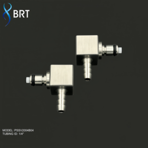 Conector de Manguera de Latón de Alta Calidad BRT, Conector de Manguera de Latón de 3/8 y 90 Grados para Mangueras de Jardín - Product Image 2
