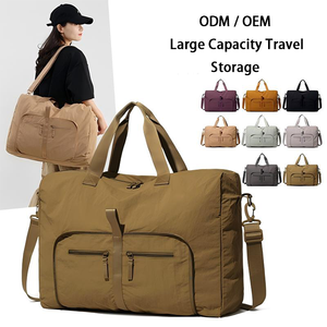 Custom Logo Nylon <b>Large</b>-capacity Fashionable Customizable Multi-color Diagonal Cross-body Travel Fitness <b>Bag</b> Wholesale - Product Image 1