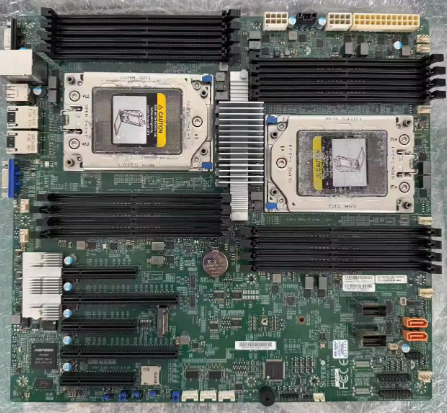 High Reliability Supermicro H11DSI Motherboard - Dual AMD EPYC 7001/7002, 4TB DDR4 3200MHz  PCIe 3.0 for Enterprise
