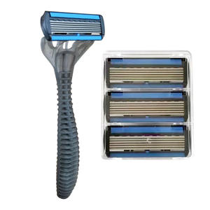 Maquinilla de Afeitar Desechable de Super Calidad, Maquinilla de Afeitar de Seis Hojas para Hombre, 6 Hojas de <span class=keywords><strong>Buena</strong></span> Calidad - Product Image 2