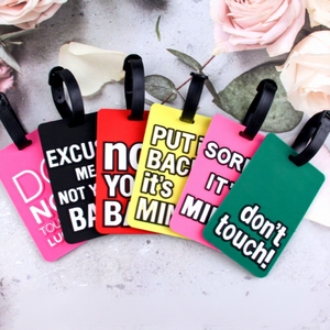 Étiquettes <span class=keywords><strong>de</strong></span> bagages personnalisées en PVC souple avec logo 3D pour valises <span class=keywords><strong>de</strong></span> <span class=keywords><strong>voyage</strong></span> – Anti-perte - Product Image 2