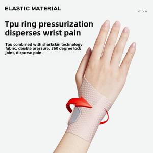 Soporte de Muñeca Ultrafino, Compresivo, para Alivio del Dolor, Túnel Carpiano, Banda de Soporte para Articulaciones de la Mano, Protectores de Mano para Exteriores - Product Image 4