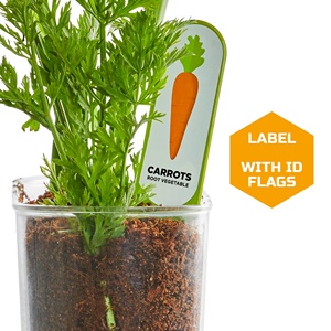 Kit de jardinage comestible DIY Discovery Watch-It-Grow pour enfants de 6 ans <span class=keywords><strong>et</strong></span> plus – Cultivez des carottes, des radis <span class=keywords><strong>et</strong></span> des oignons – Jouet scientifique STEM – 11 pièces - Product Image 4