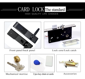 TTHotel TTlock Cerradura de puerta digital electrónica sin llave Aplicación de teléfono inteligente Cerradura inteligente <span class=keywords><strong>para</strong></span> el hogar Alquiler de apartamentos Casas y hoteles - Product Image 6