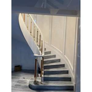 <span class=keywords><strong>Escalera</strong></span> <span class=keywords><strong>de</strong></span> Caracol Personalizable <span class=keywords><strong>de</strong></span> Primera Calidad con Barandilla <span class=keywords><strong>de</strong></span> <span class=keywords><strong>Hierro</strong></span> Forjado <span class=keywords><strong>para</strong></span> Uso en Interiores sobre <span class=keywords><strong>Madera</strong></span>, Vidrio o Mármol, con Buen Servicio - Product Image 6