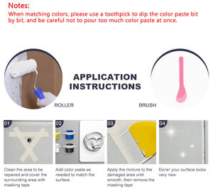 Agent de réparation préférentiel pour carreaux de céramique Pâte de réparation pour carreaux de mur en pierre Glaçure Adhésif AB Produit de <span class=keywords><strong>peinture</strong></span> de revêtement de colle du fabricant - Product Image 6