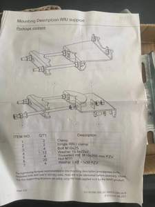 E <span class=keywords><strong>sxk</strong></span> 2869/1 107วงเล็บหลาย NGR ชุดติดตั้งสนับสนุน rru - Product Image 5