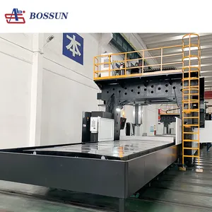 GMC2560 CNC Gantry pusat mesin lima sisi poros tunggal BT40 sistem kontrol Dellem untuk pabrik