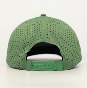 Custom Logo 3D Embroidery High Quality Baseball Cap 6 Panel <b>Performance</b> Quick Dry Laser Holes Hats Polyester Golf Caps for Men - Product Image 2