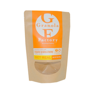 Eco Friendly Paper Bag Food Ziplock Packaging Bag Ziplock Kraft Paper Pouch Zip Lock Zipper Bag Custom Food & Beverage Packaging