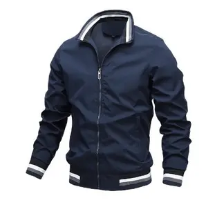 Veste décontractée homme printemps et automne mode impression Logo sport manteau homme