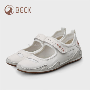 Zapatos planos de cuero deportivos transpirables y cómodos para mujer Ram Single Shoes, modelo Mary <span class=keywords><strong>Jane</strong></span>, novedad 2026, que no cansan los pies. - Product Image 4