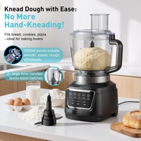 Hete Aanbieding 380W 5-in-1 Variabele Snelheid 6 Messen Koperen Motor Huishoudelijke Persoonlijke Voedselprocessor Fruitmixer Blender