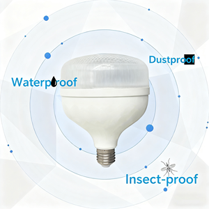 Bóng đèn quả cầu có độ sáng cao và tiết kiệm năng lượng với nhôm tráng nhựa và bóng giữa đính cườm: Dùng cho nhà máy và gia đình - Product Image 4