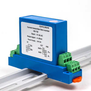 OEM Trung Quốc kỹ thuật số AC hiện tại đầu dò 4-20mA làm việc ba giai đoạn hội trường hiện tại Transmitter 4-20mA 35 mét đường sắt hội trường hiện tại cảm biến - Product Image 4