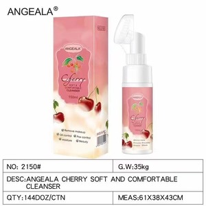 <span class=keywords><strong>Limpiador</strong></span> Facial de té verde, cepillo de silicona de espuma, ácido hialurónico, vitamina C, forma de <span class=keywords><strong>Gel</strong></span>, antiarrugas, Limpieza Profunda, características Reafirmantes - Product Image 2
